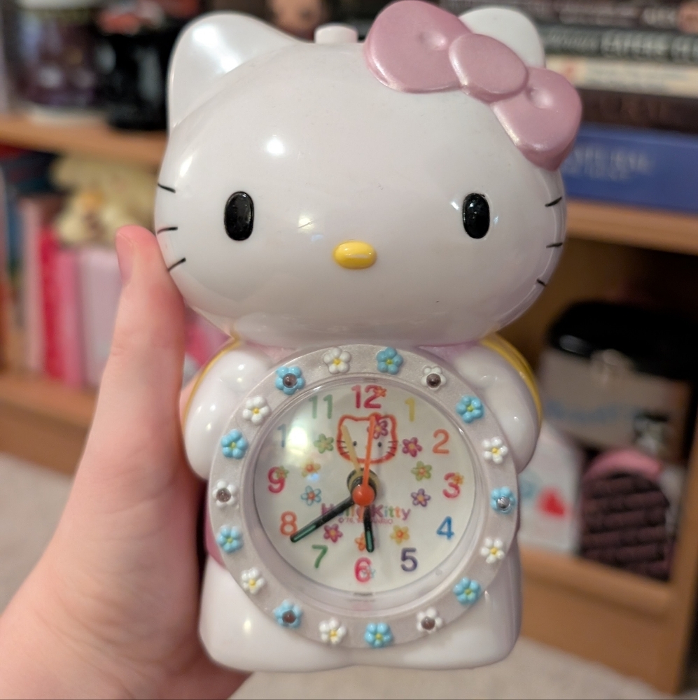 Vintage Hello Kitty Alarm Clock